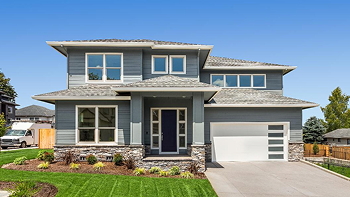 a crew of roofers installing shingles